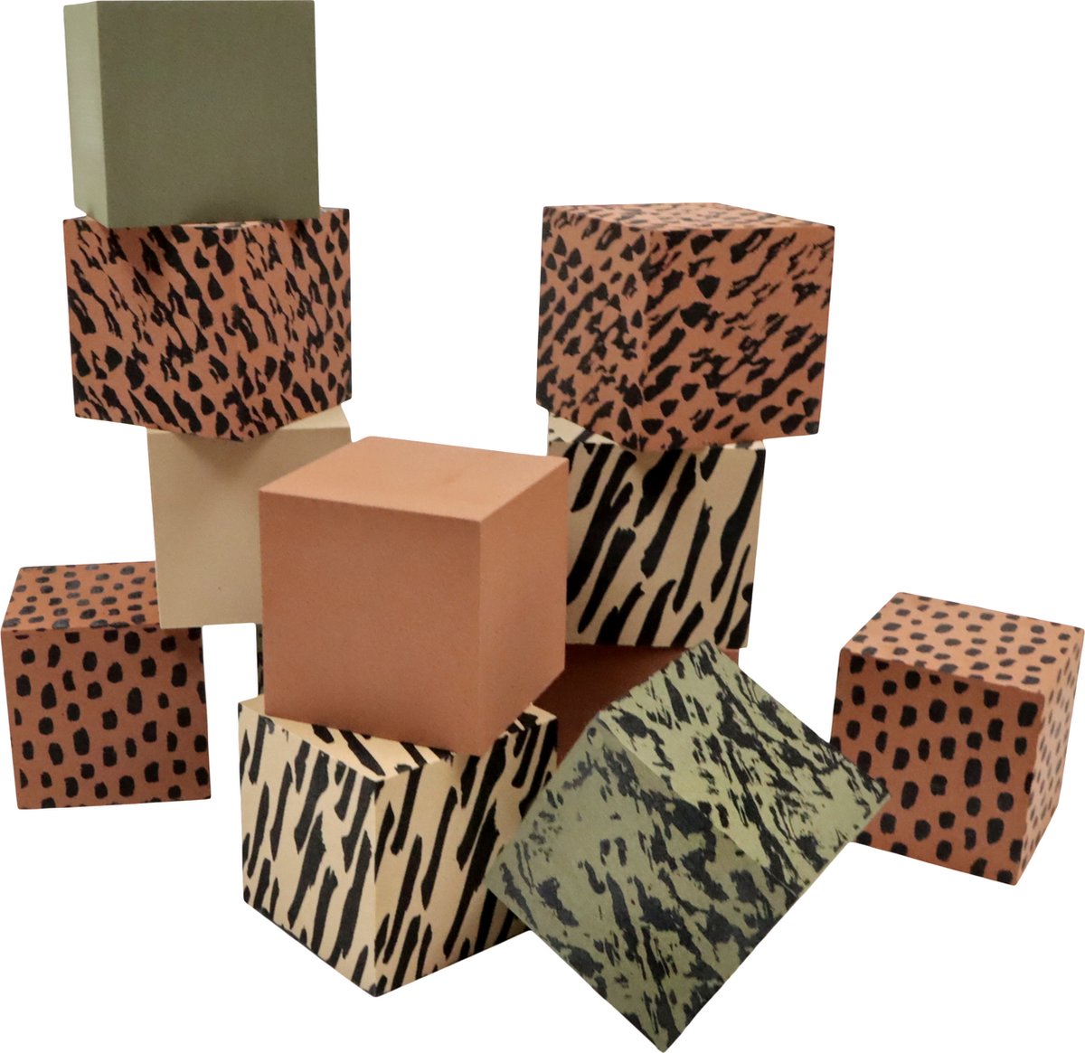 vanPauline - Foamblokken - groen