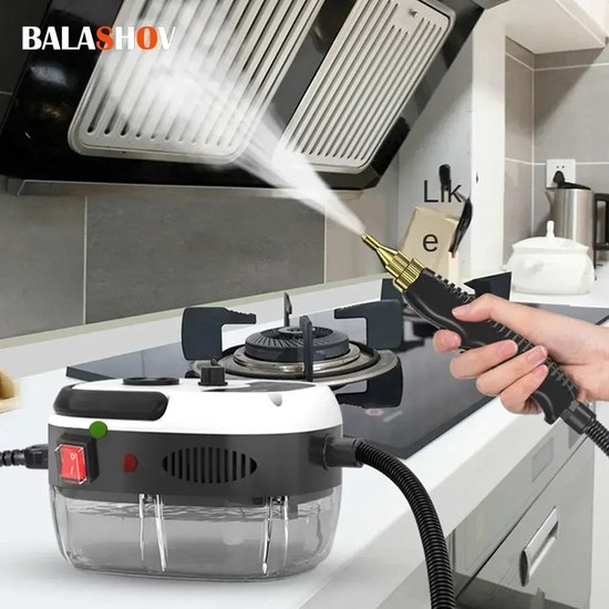 Handstoomreiniger Bacteriën Desinfectie - schoonmaken - 8 Kopstukken 1000W