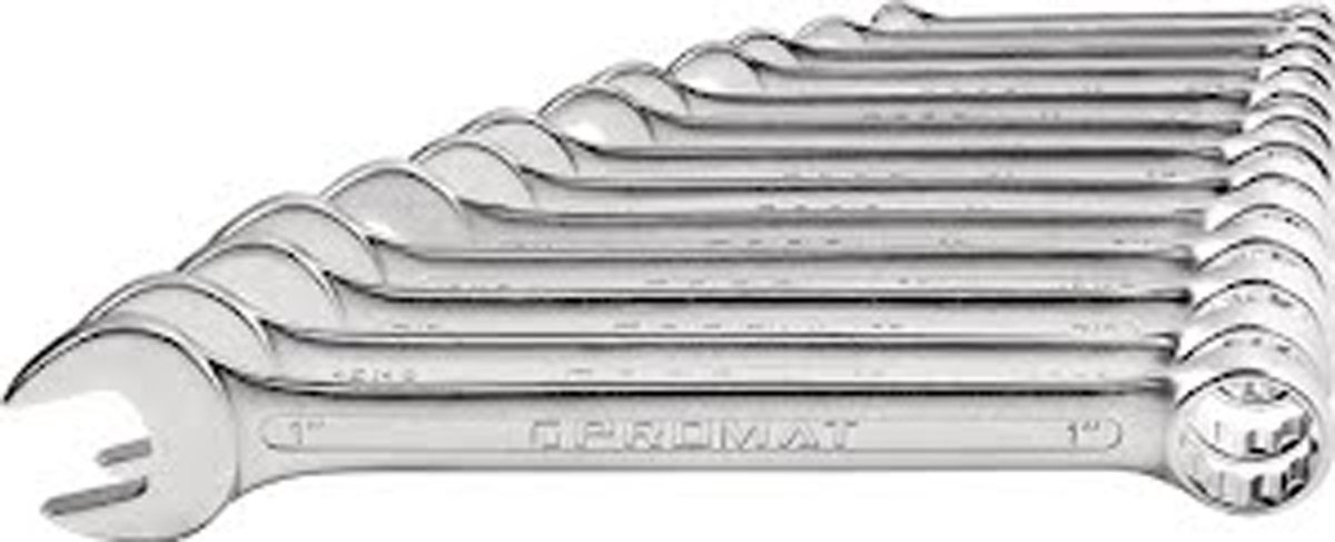 Promat 13-delige ringsteeksleutelset-A rolt. 1x4-1 - 4000823628