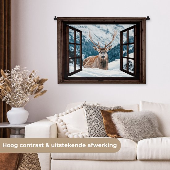 MT Majami UV Wanddecoratie Noorderlicht 200x150 cm Hert UV