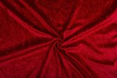 Tissu Velours de panne - Rouge foncé 16 - 1 mètre