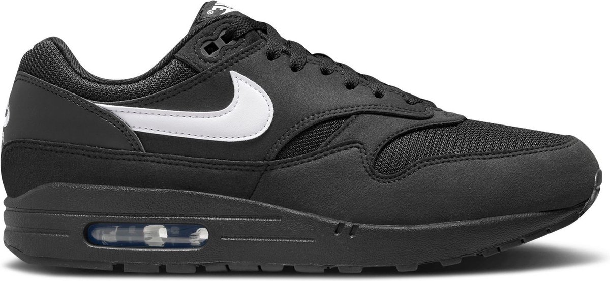 Nike Air Max 1 Sneakers Zwart Wit