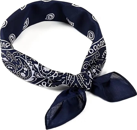 Effen kleur Unisex 45% Zijde 60cm x 60cm Bandana Hoofdband Halsdoek, Wit, Eén Maat