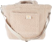 Bol.com Honeybears Luiertas – Mombag – Kleine verzorgingstas baby – Reistas baby - Luiertassen - 28.5 x 29 cm - Shopper - Teddy aanbieding