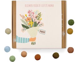 Blossombs Bloembommetjes Giftbox Medium - 9 Zaadbommetjes - Boeket - Bos Bloemen Cadeau