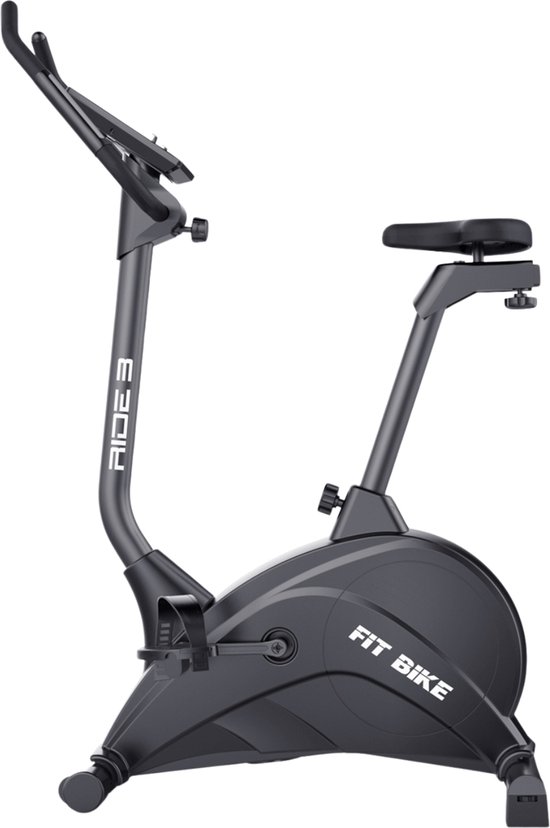 FitBike Ride 3 iPlus Hometrainer 24 Weerstandsstanden Zwart - FitBike - €209,00