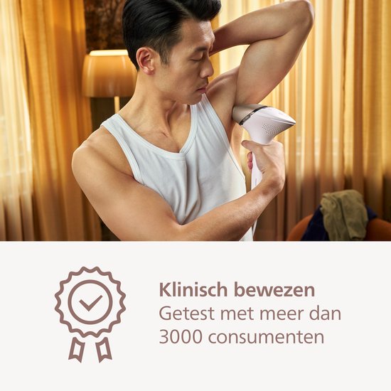 Philips Lumea Prestige 8000 series - IPL Ontharingsapparaat - twee opzetstukken - BRI945/00