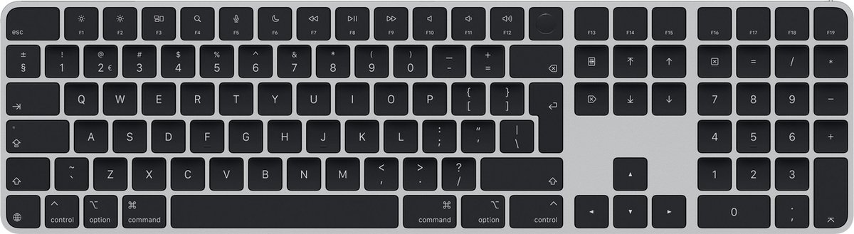 Apple Magic Keyboard TID NUM NL zw USB-C toetsenbord