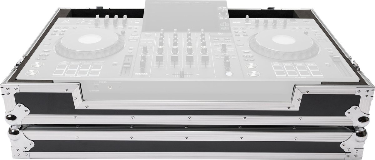 Magma DJ-Controller Case XDJ-AZ / XDJ-XZ, black/silver (Wheels) - DJ-controller case