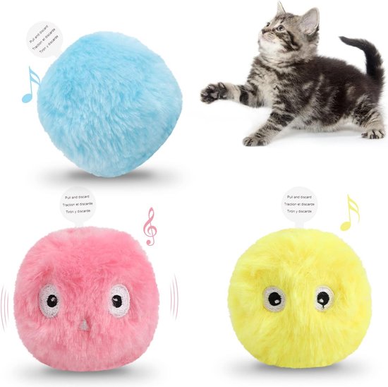 Foto: Cat tunnel 3 way indoor tunnel with hanging ball toy for cats rabbits and ferrets grey suede