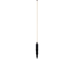 Lucide LORNEX - Tuinspot - Ø 4,9 cm - LED - 1 × 6W 3000K - IP54 - Zwart