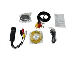 Videobanden Digitaliseren - USB Video Grabber - Met Software voor *Windows* - VHS banden naar MP4 overzetten - Met Scart Adapter