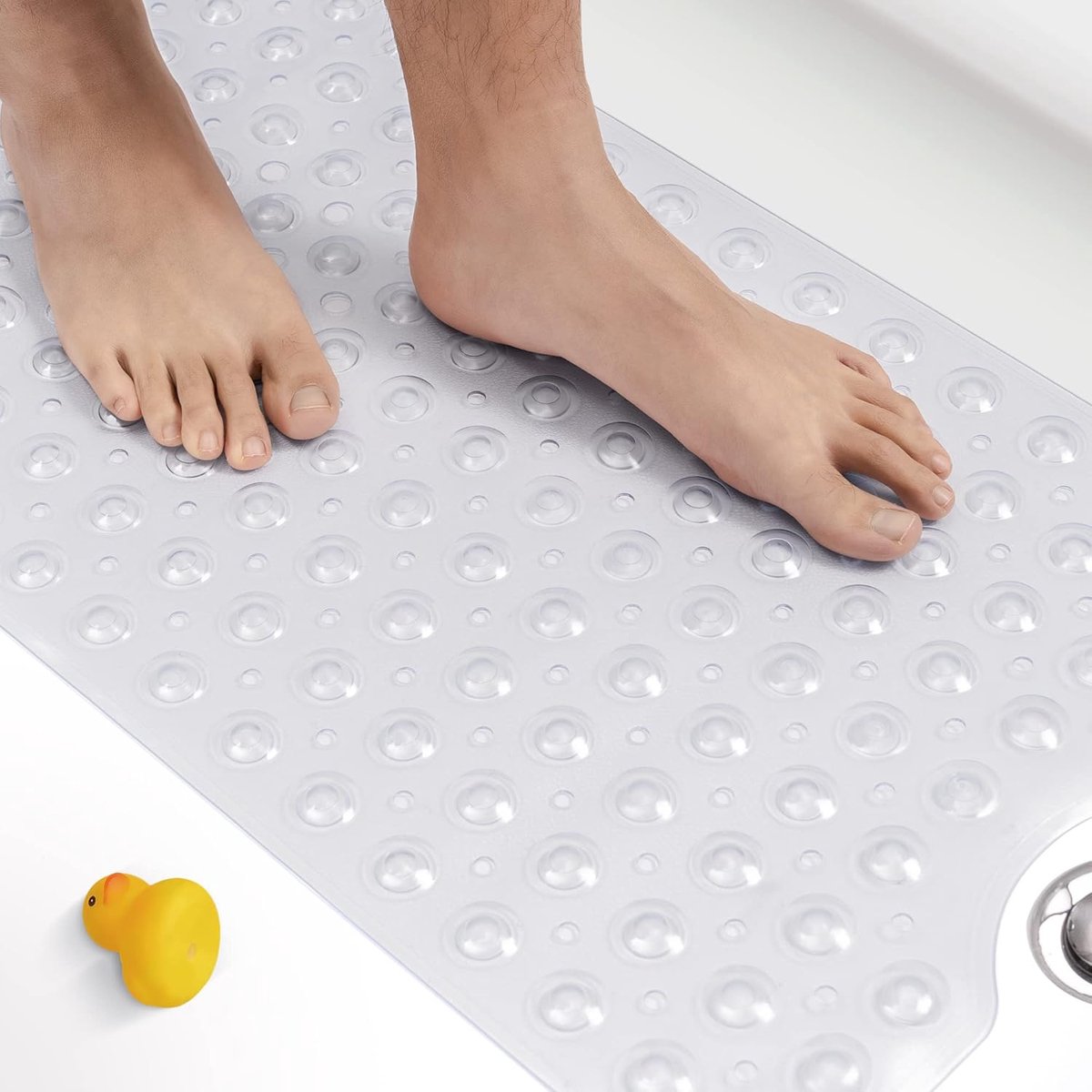 Antislip Badmat met Ultra Krachtige Grip - Veiligheid en Comfort - 1 stuk - 8 Kleuren Beschikbaar - PVC - 101 x 40 cm