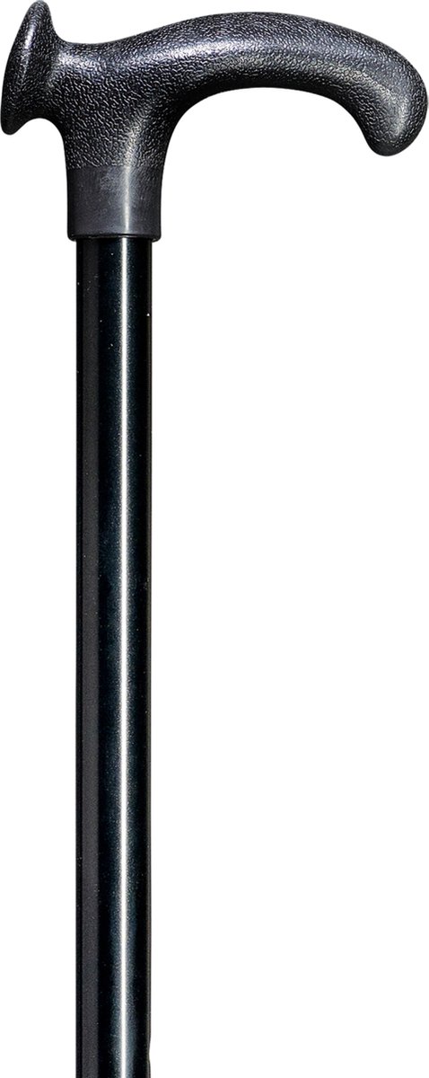 Gastrock Verstelbare wandelstok - Zwart - Relax-grip - Rechtshandig - Ergonomisch handvat - Verstelbaar - Lengte 76 - 99 cm - Aluminium - Gewicht 295 gram - Diameter wandelstok 18 mm - Wandelstokken - Voor heren en dames - Anatomische wandelstok