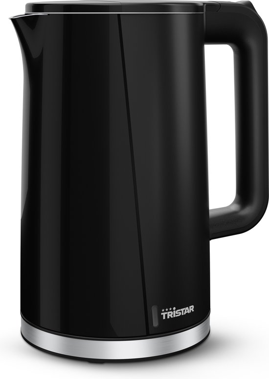 Tristar Waterkoker WK-3407 - 2200W - 1,7L - Dubbelwandig - Zwart
