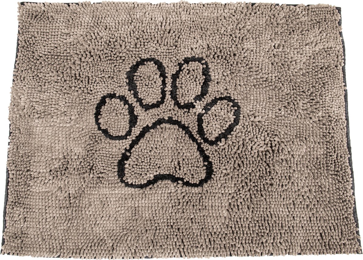Dgs Honden Deurmat Grijs - Deurmat - M