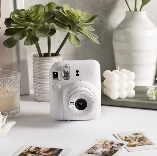 FUJIFILM instax mini 12™ - Instant Camera - Clay White