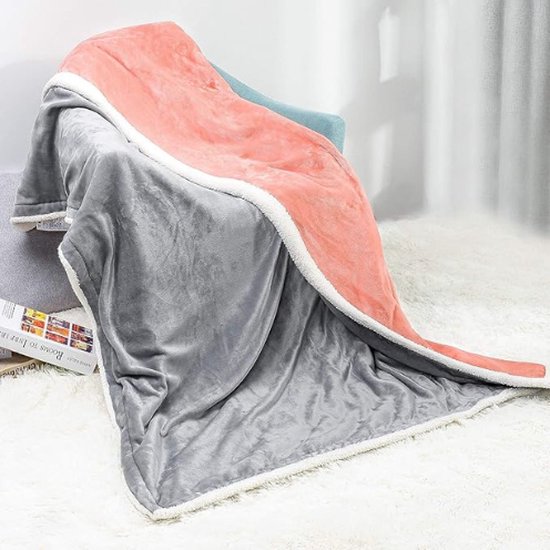 Qieryun Elektrische elektrische deken, verwarmingsdeken, 10 verwarmingsniveaus en 8 uur automatische uitschakeling, comfortabele en zachte sherpa-deken (grijs, koning Qieryun Elektrische elektrische deken, verwarmingsdeken, 10 verwarmingsniveaus en 8 uur automatische uitschakeling, comfortabele en zachte sherpa-deken (grijs, koning