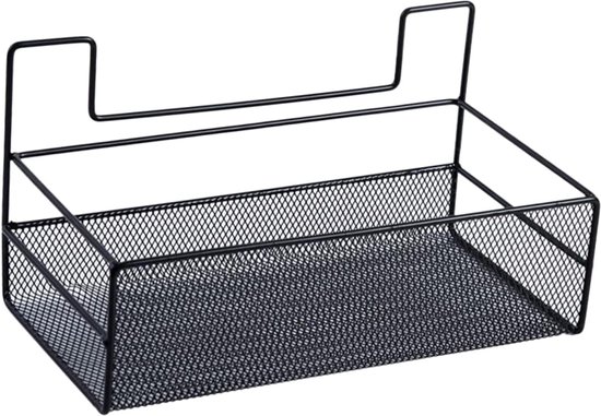 Keuken/keukenkast organizer uitschuifbaar - zilver - 18 x 35 x 42 cm - metaal bestellen voor € 37.89 bij het