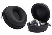 Horloge Etui - 2 stuks - Horloge Doos - Voor 1 Horloge - Smartwatch Reis Etui - Horloge Travel Case - Horlogedoos - Horloge Opbergdoos Heren - Reisaccessoires - Sieradendoos
