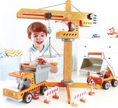 Hape Houten Speelgoed Hijskraan