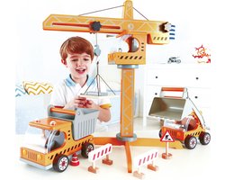 Hape Houten Speelgoed Hijskraan