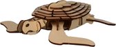 Kit de construction Puzzle 3D Tortue Bois