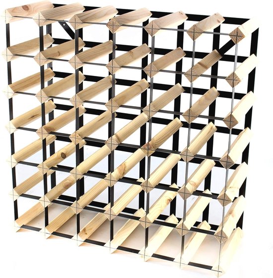 Wijnrekken 12 flessen modern zwart metalen rond wandgemonteerd wijnrek (rek met grote capaciteit) 7 stam wijnglas glaswerkrek (goud, zwart