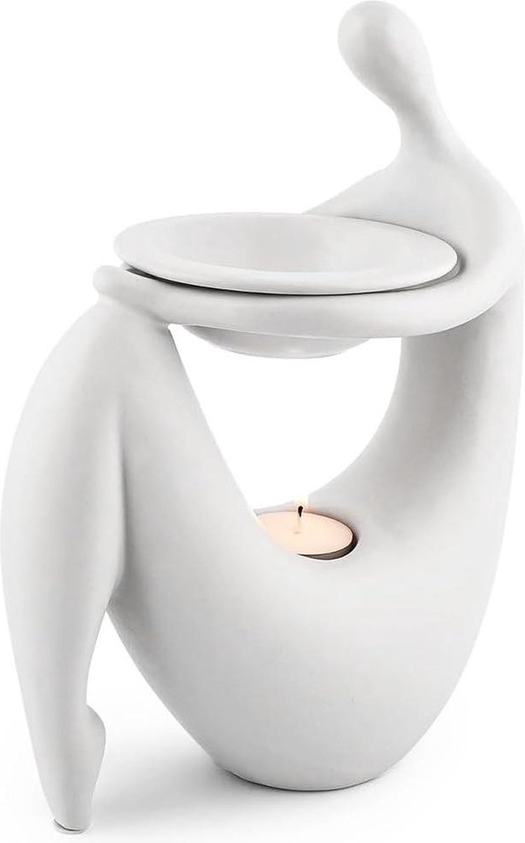Goedkoopste Keramische geurlamp voor was - etherische oliën - geurolie lamp - geurlamp menselijk lichaam - oliediffuser - aromalamp - voor etherische oliën - geschikt