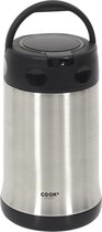 Bouteille Thermos Soupe Orange85 - avec Cuillère - Zwart - Acier