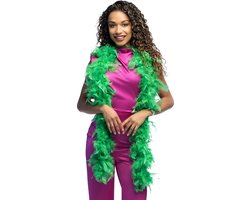 Boland - Verenboa 50 g groen Groen - Volwassenen - Unisex - Showgirl - Glitter and Glamour