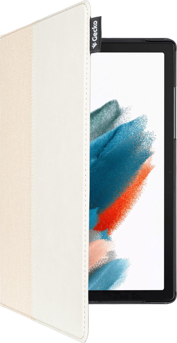 Gecko Covers Hoes geschikt voor Samsung Galaxy Tab S8 - Easy-Click 2.0 Cover - Zand