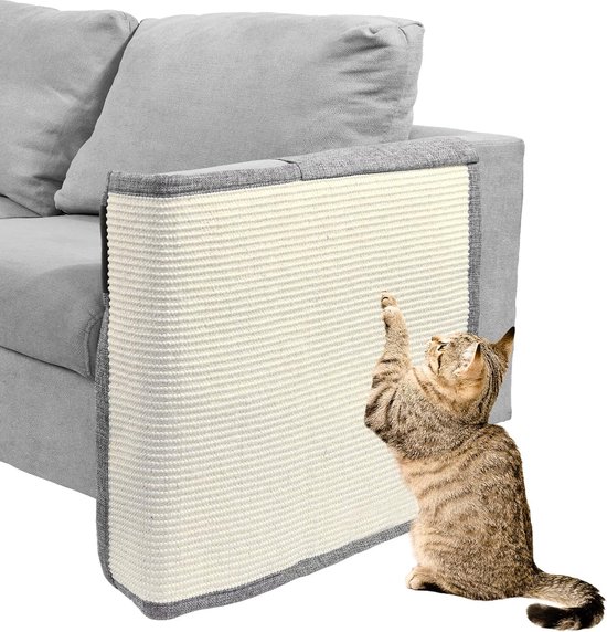 Navaris Krabmat Voor Katten Krabmat Voor Aan Bank Krabtapijt Voor Kat Bankbescherming Voorkomt Krabschade 130 X 45 Cm