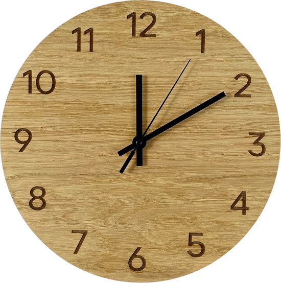 Groot Antieke Duitse Wandklok / Hangklok Hout / Houtsnijwerk Regulateur Klok Met Slinger En Adelaar Beeld