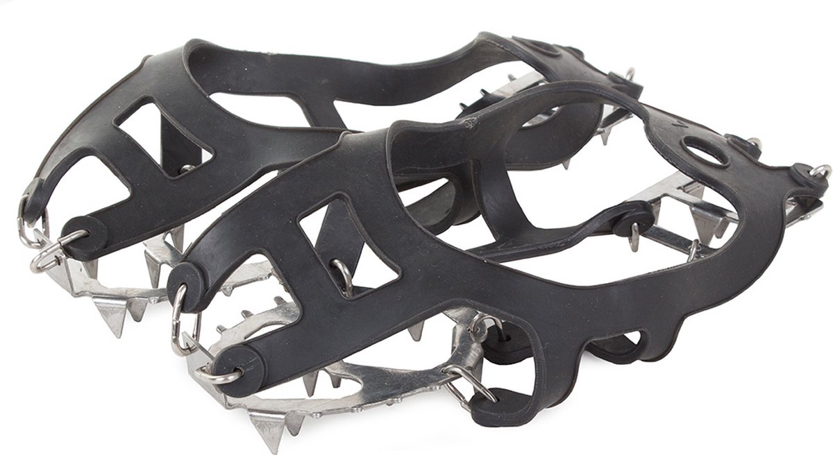 Traxtor Schoenspikes antislip - schoenen voor winter - schoenklauwen voor ijs en sneeuw - stijgijzers als glijbescherming bij glad ijzer, maat M