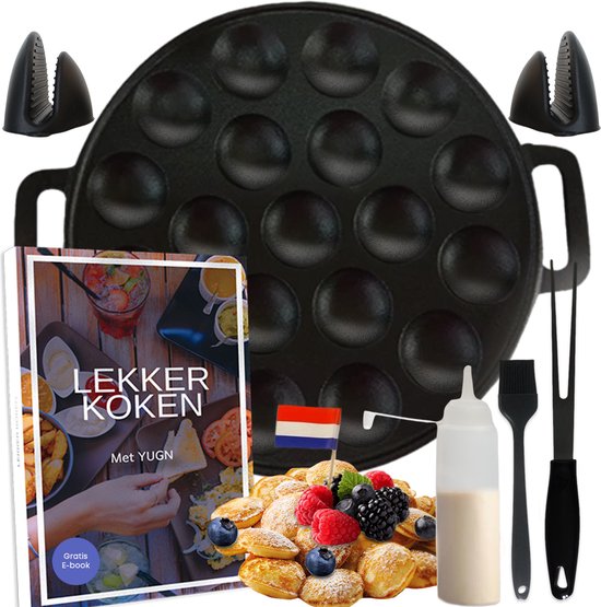 YUGN BLACK Poffertjespan