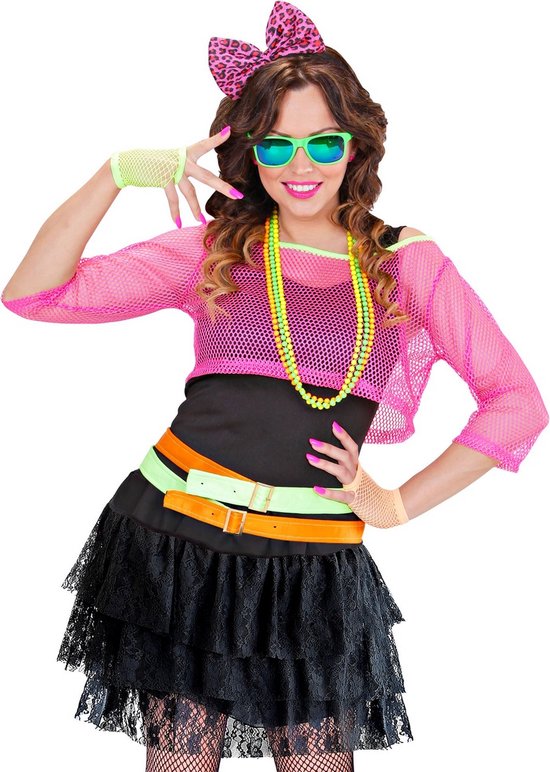 Kanten Disco Rok Zwart Vrouw
