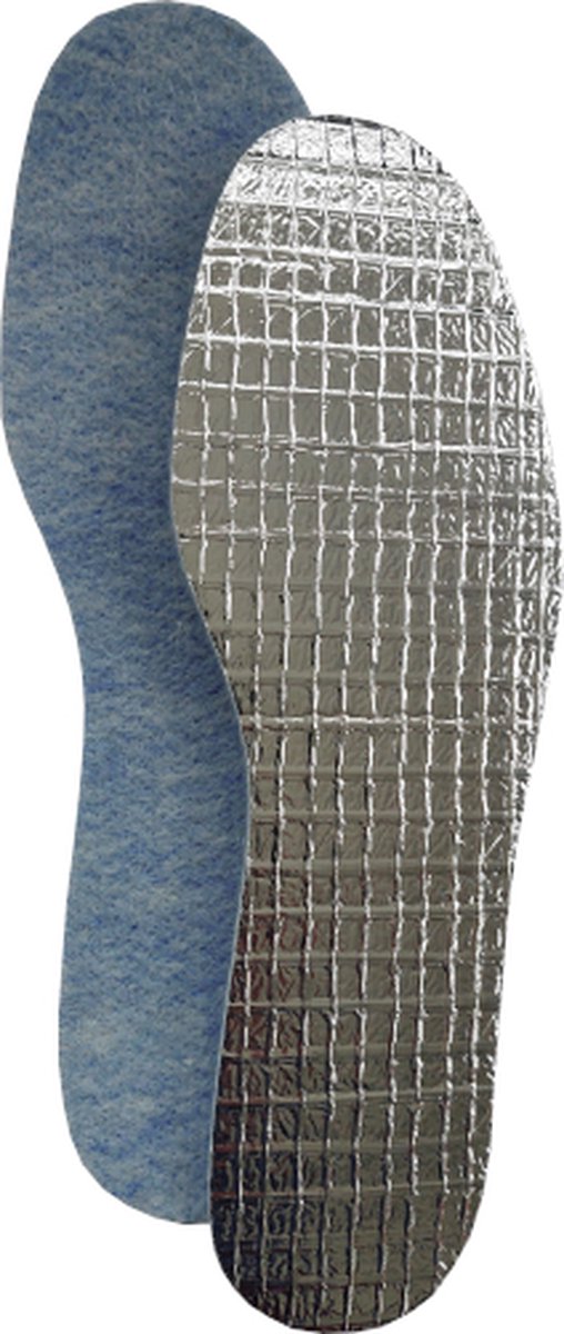 Ronilux Alu Inlegzool - Winter Inlegzool met Aluminiumfolie - Tegen koude voeten - Isolerend - Maat 36/37