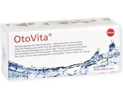 Reinigingsdraad hoortoestel slang – OtoVita Tubing Floss 30 stuks – schoonmaken dun slangetje hoortoestel