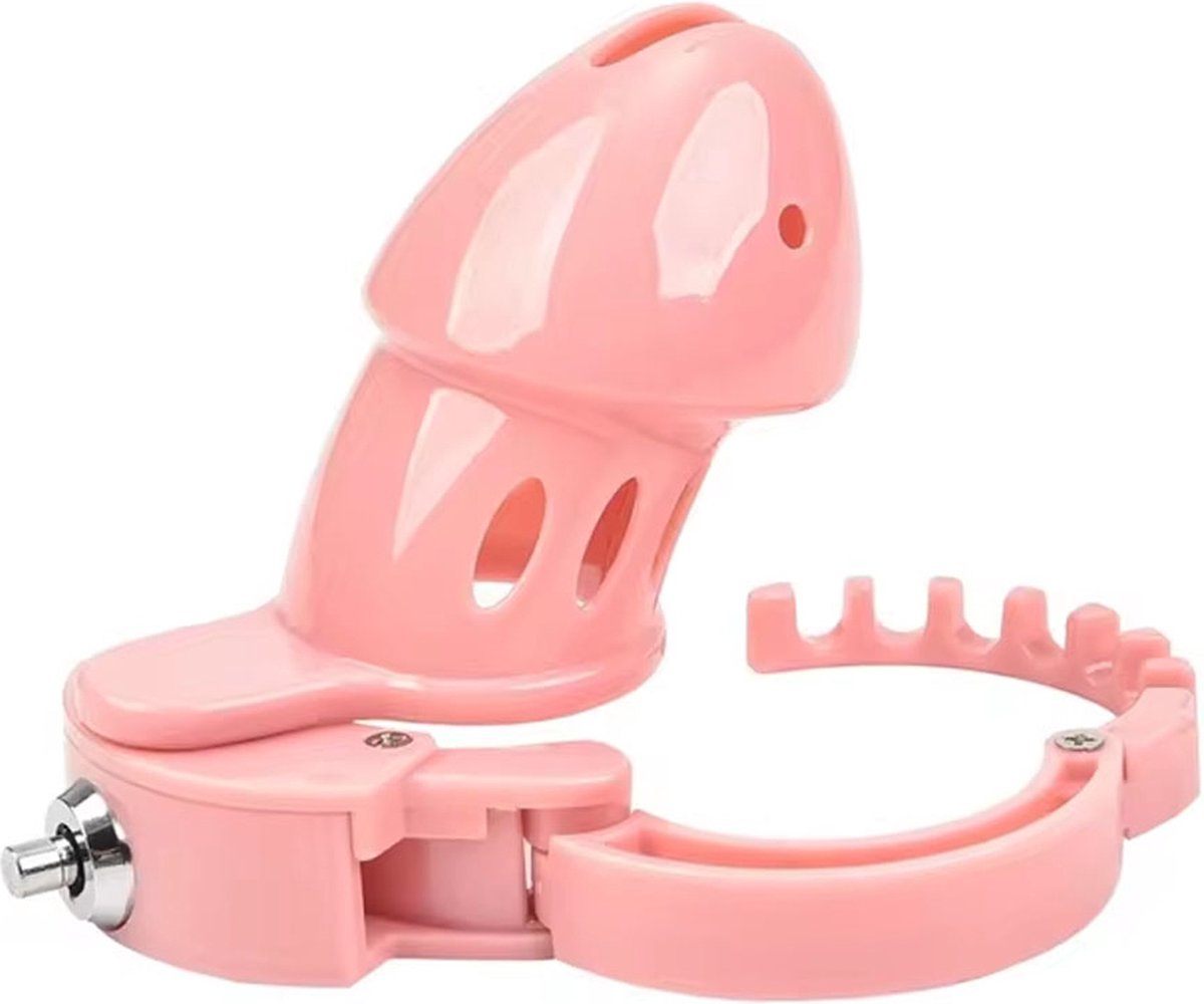 Kuisheidskooi voor kleinere penis - Ingebouwd slot - Penis ring - BDSM - ABS - Terughoudend - Kleiner geschapen