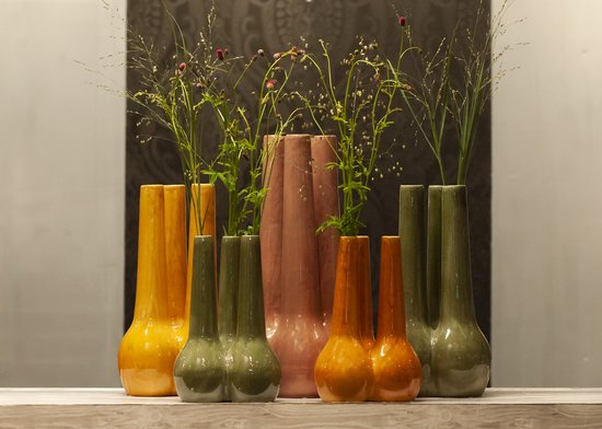 Vase - Villa Pottery - Décoration - Home Decor - Céramique - Flowerpower 3_1 Pink Reactive