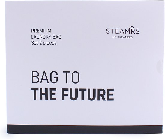 Set de Sacs à linge de Luxe STEAMRS - 2 pièces (M et L) - Filet à linge durable pour Tissus délicats et Lingerie - Lavable en machine