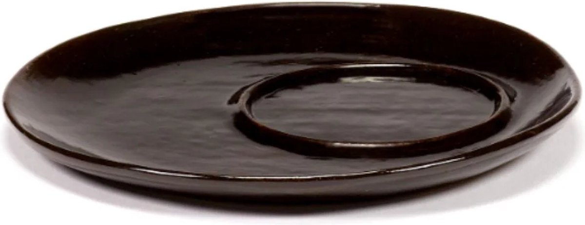 Serax Marie Michielssen - LA MÈRE Coffee Schotel Ebony - 14.5cm (set van 2)