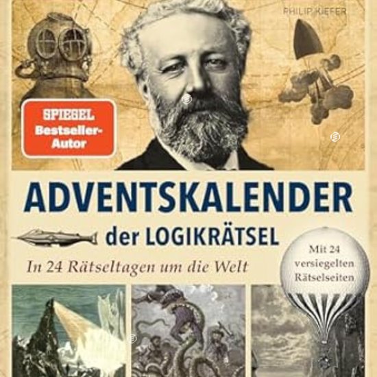 "Equivera adventskalender 2024 - Adventskalender met Logische Puzzels - In 24 Dagen Rond de Wereld - Met 24 Verzegelde Puzzelpagina's "