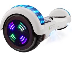 foto van E-Mobility Rentals Hoverboard - Oxboard, 6.5'' wielen, Regular Blanc Junior, Standard Afstand