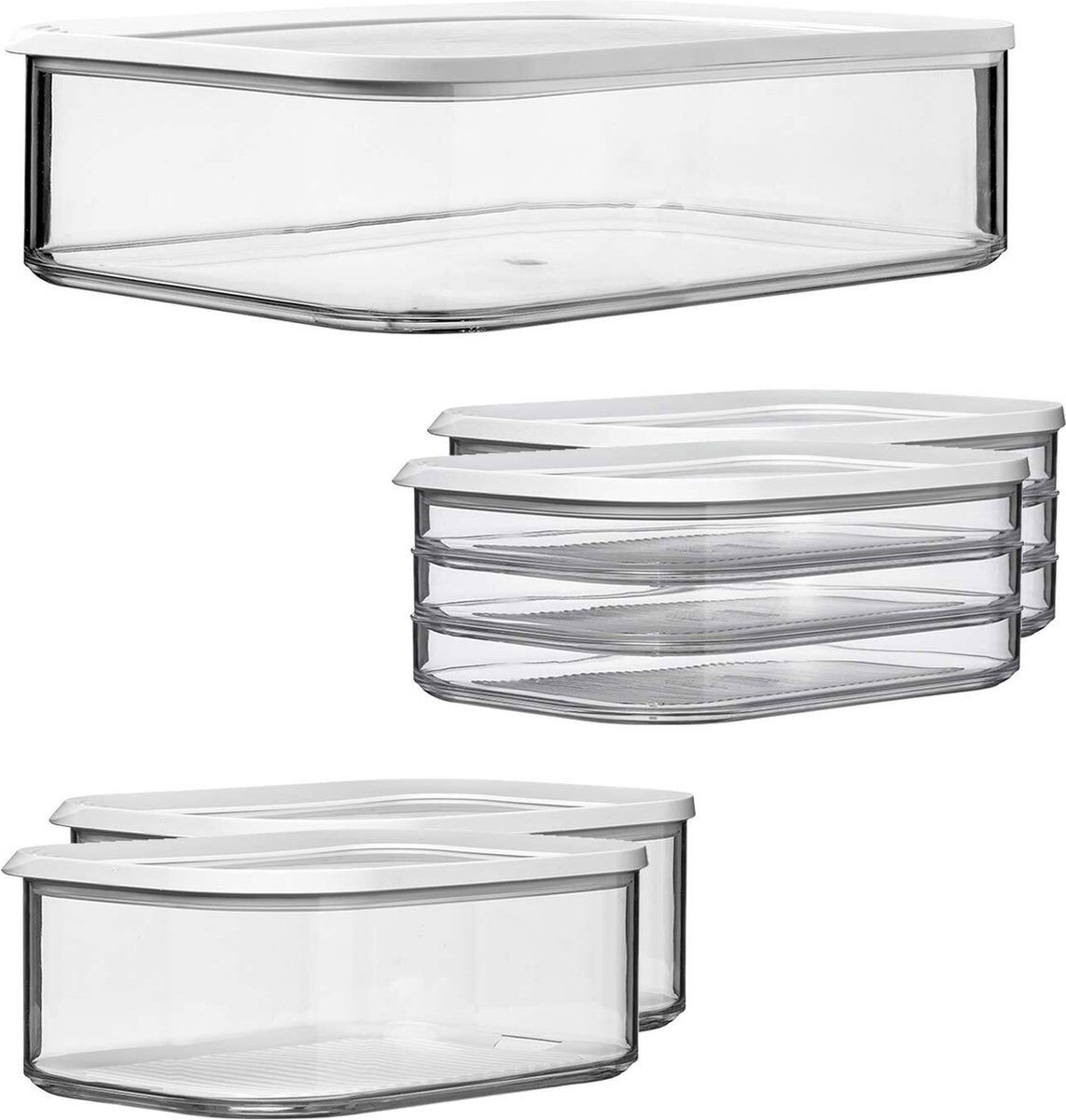 Aufschnittdosen Modula Set van 5
