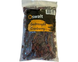 Oswalt gedroogde cranberries - 500 gram - knaagdiersnack