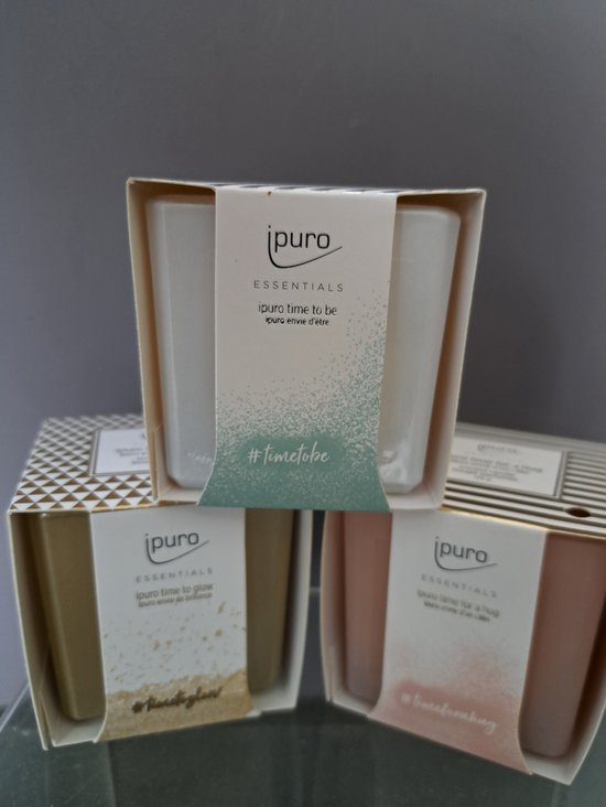 geschenk set geurkaarsen - 3 stuks - time to be - time to glow - time for a hug - moeder dag - kerst - leuk geschenk - verjaardag - vriendin - mooi geschenk