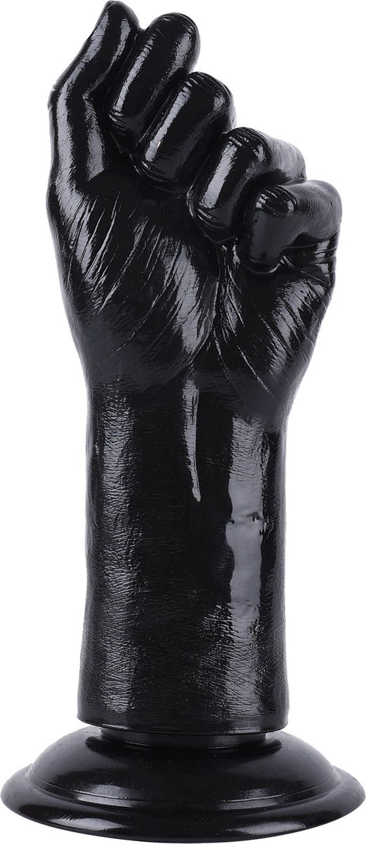 Goedkoopste Fist Dildo - Extreme Zwarte Fist Hand Dildo - Fisting Dildo - Zwarte Gevouwen Hand Dildo - Extreme Dildo