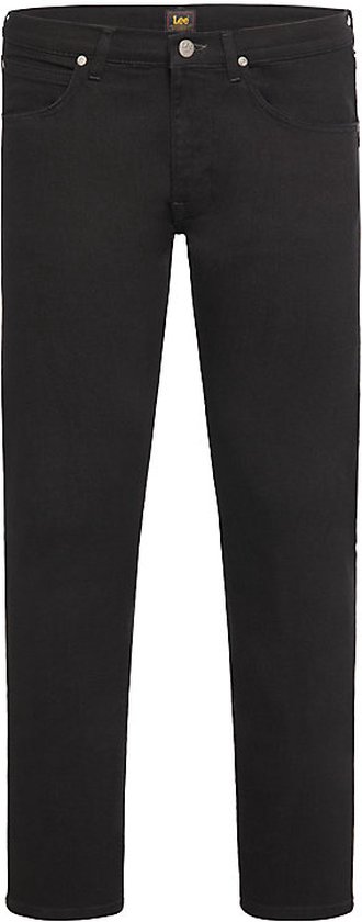 LEE BROOKLYN STRAIGHT CLEAN BLACK CLASSIC STRAIGHT JEANS-HEREN